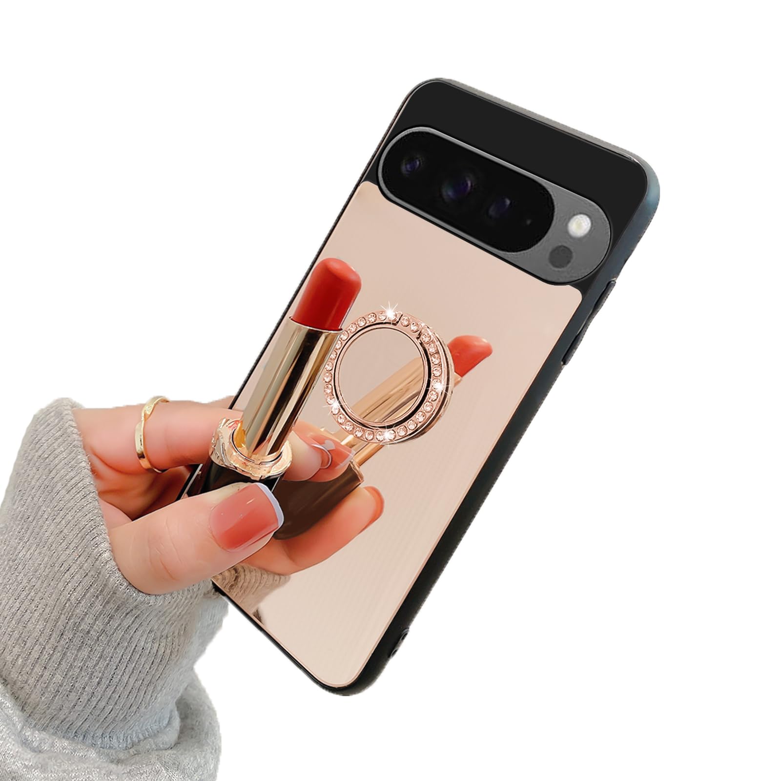 Amazon.co.jp: nancheng 適合 Google Pixel 9 Pro XL 互換 鏡面強化